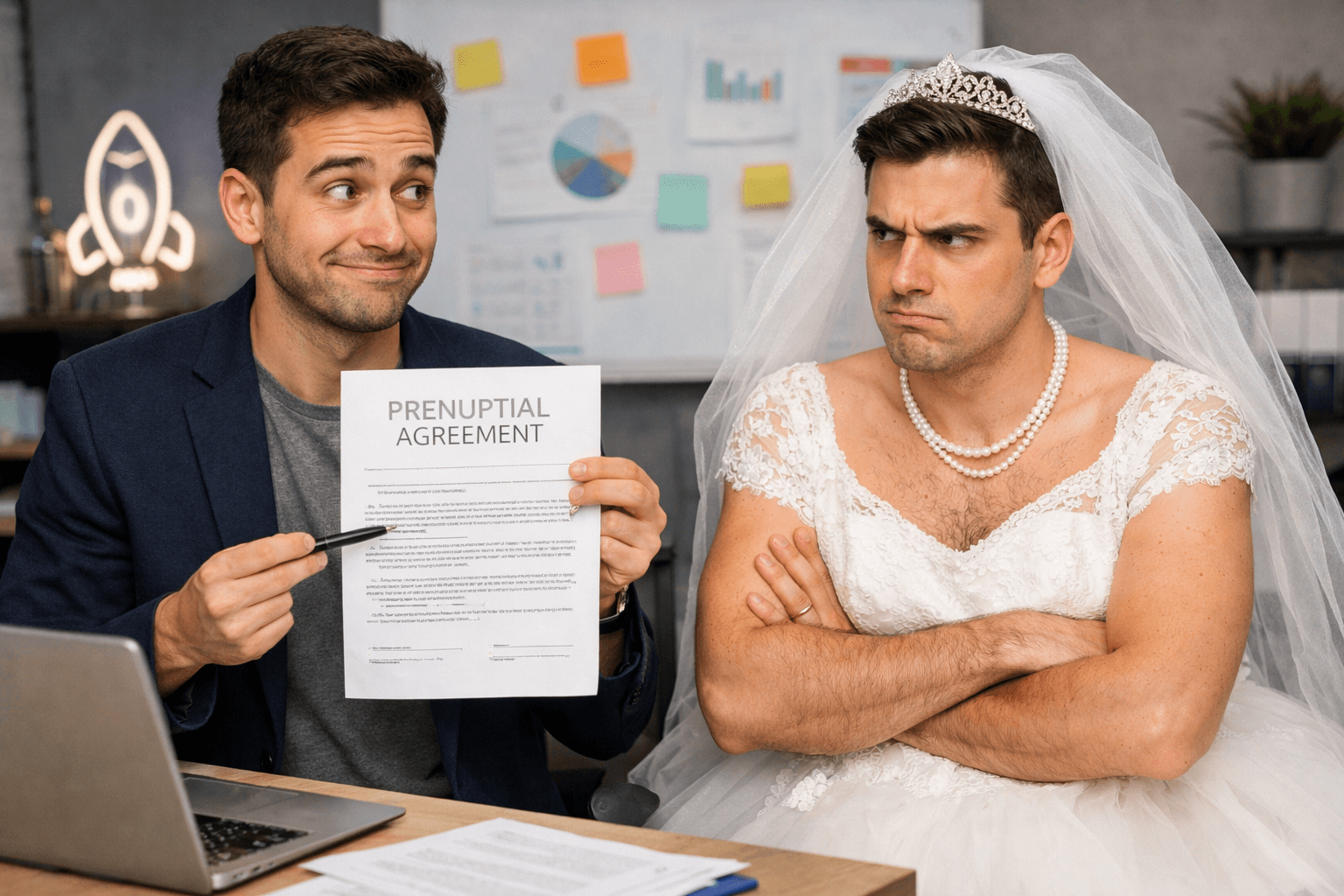 ¿Se deben firmar contratos entre amigos?