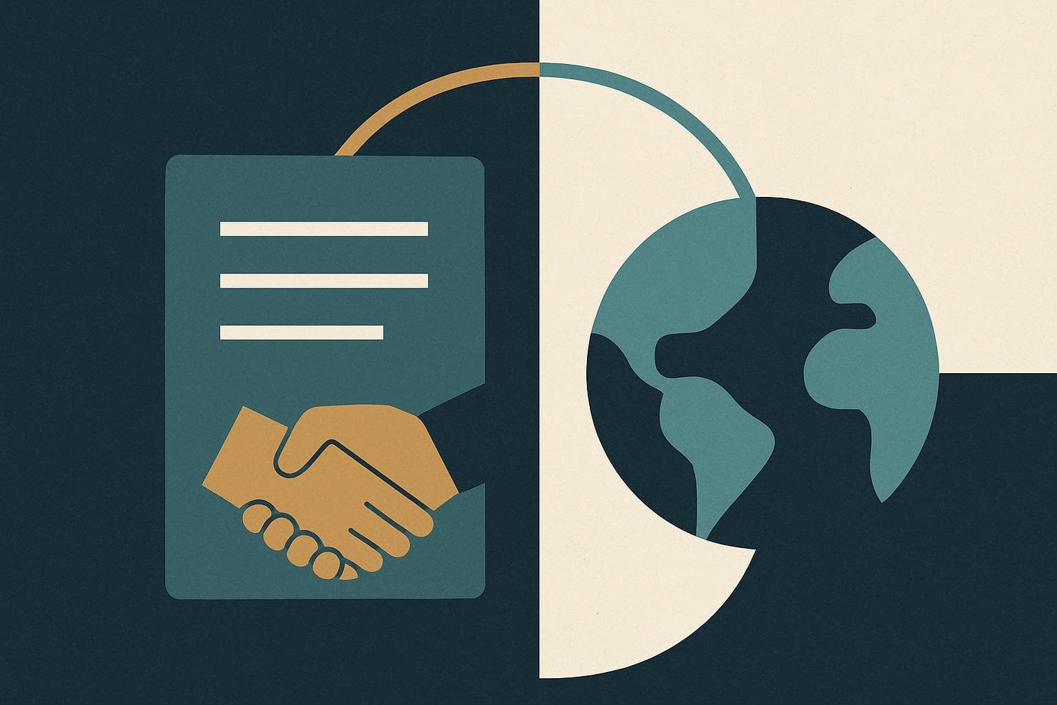 Socios en dos países: qué ley rige tu pacto de socios