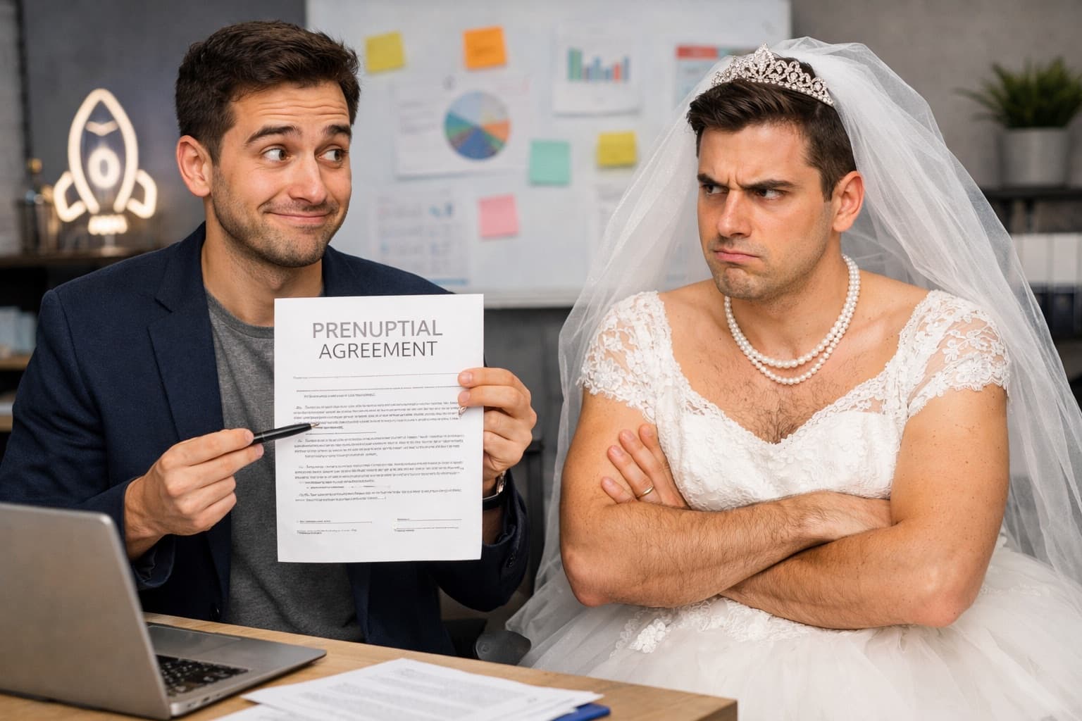 ¿Se deben firmar contratos entre amigos?